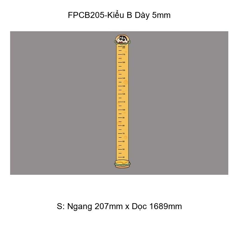 Tranh Fomex EPeBen dán tường nổi 3d Thước đo chiều cao Trang Trí Phòng Trẻ Cho Bé, Mầm non, Mẫu Giáo