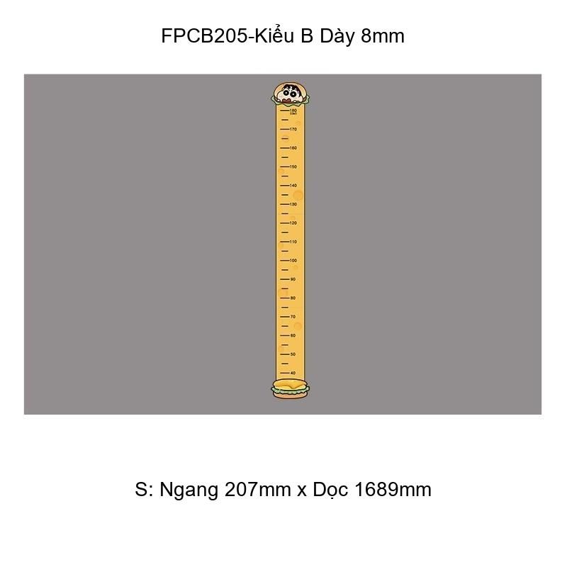 Tranh Fomex EPeBen dán tường nổi 3d Thước đo chiều cao Trang Trí Phòng Trẻ Cho Bé, Mầm non, Mẫu Giáo