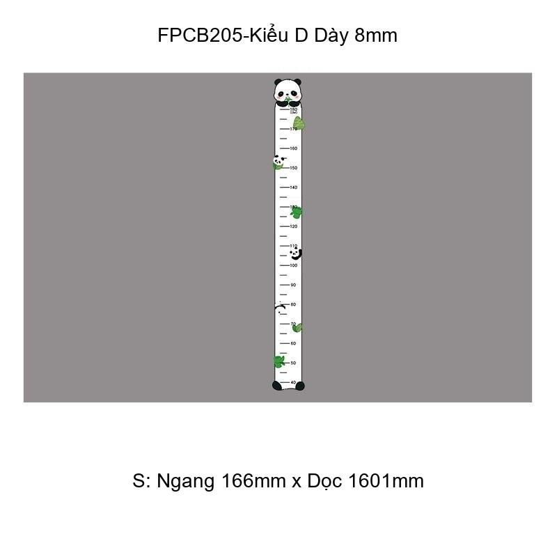 Tranh Fomex EPeBen dán tường nổi 3d Thước đo chiều cao Trang Trí Phòng Trẻ Cho Bé, Mầm non, Mẫu Giáo