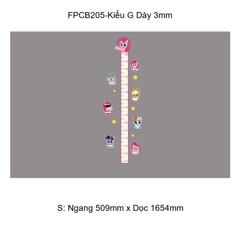 Tranh Fomex EPeBen dán tường nổi 3d Thước đo chiều cao Trang Trí Phòng Trẻ Cho Bé, Mầm non, Mẫu Giáo