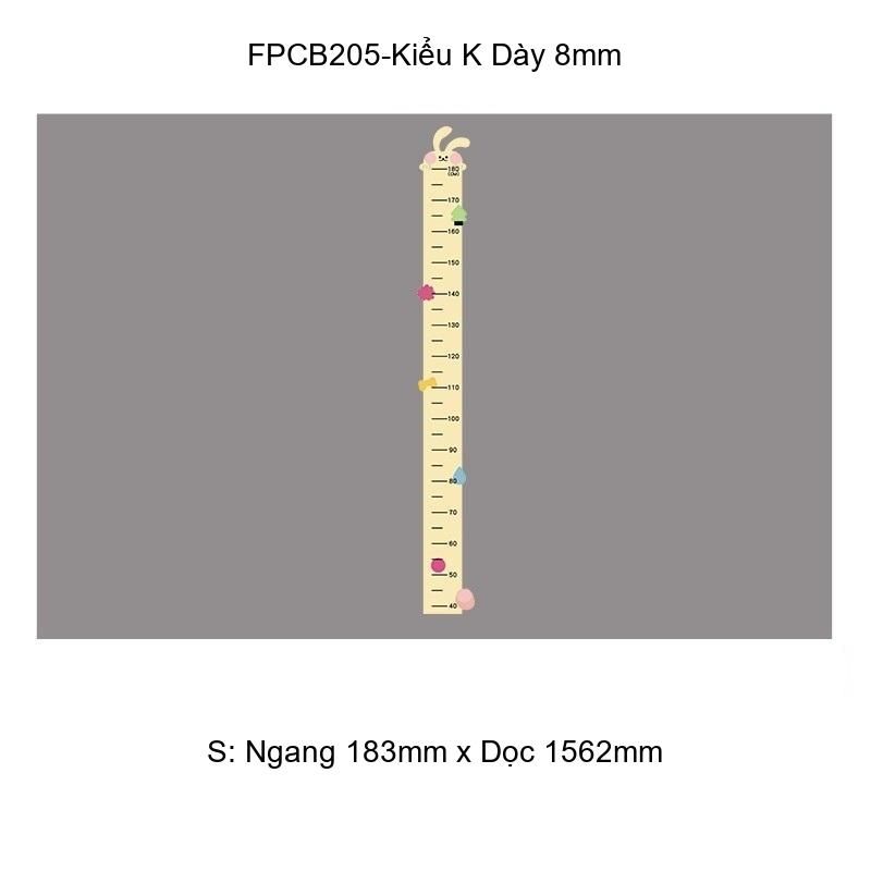 Tranh Fomex EPeBen dán tường nổi 3d Thước đo chiều cao Trang Trí Phòng Trẻ Cho Bé, Mầm non, Mẫu Giáo