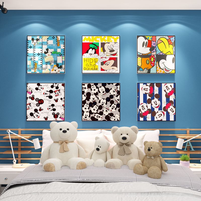 Tranh Fomex EPeBen dán tường nổi 3d Mickey trang trí Phòng cho bé, Phòng ngủ, Mẫu giáo
