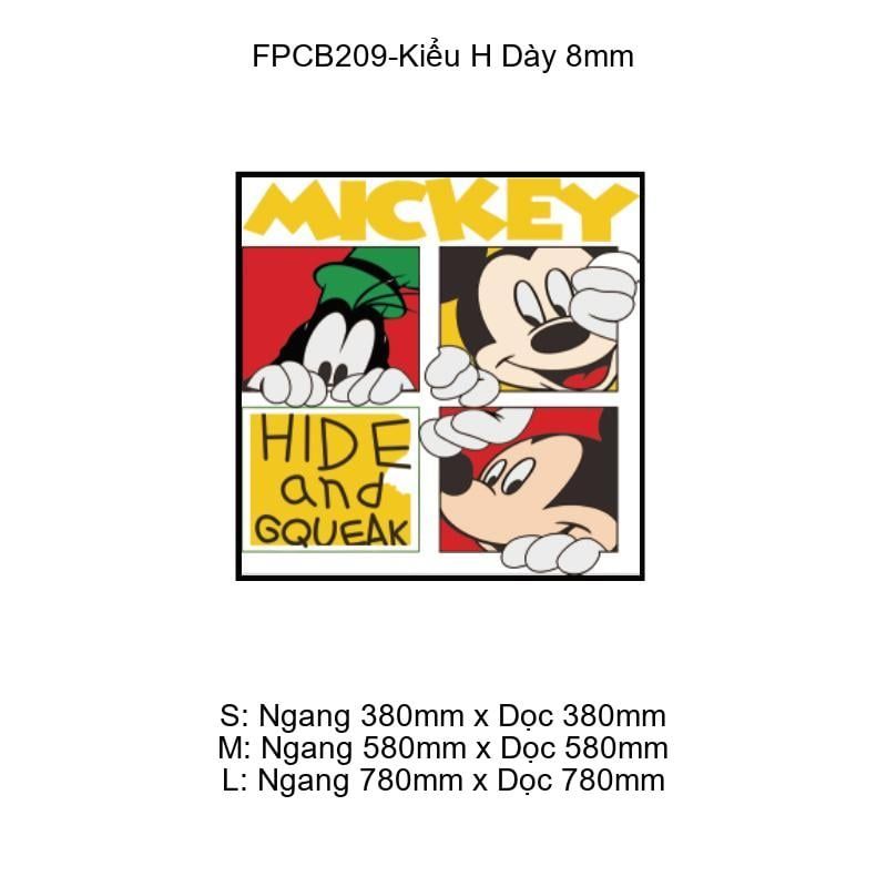 Tranh Fomex EPeBen dán tường nổi 3d Mickey trang trí Phòng cho bé, Phòng ngủ, Mẫu giáo