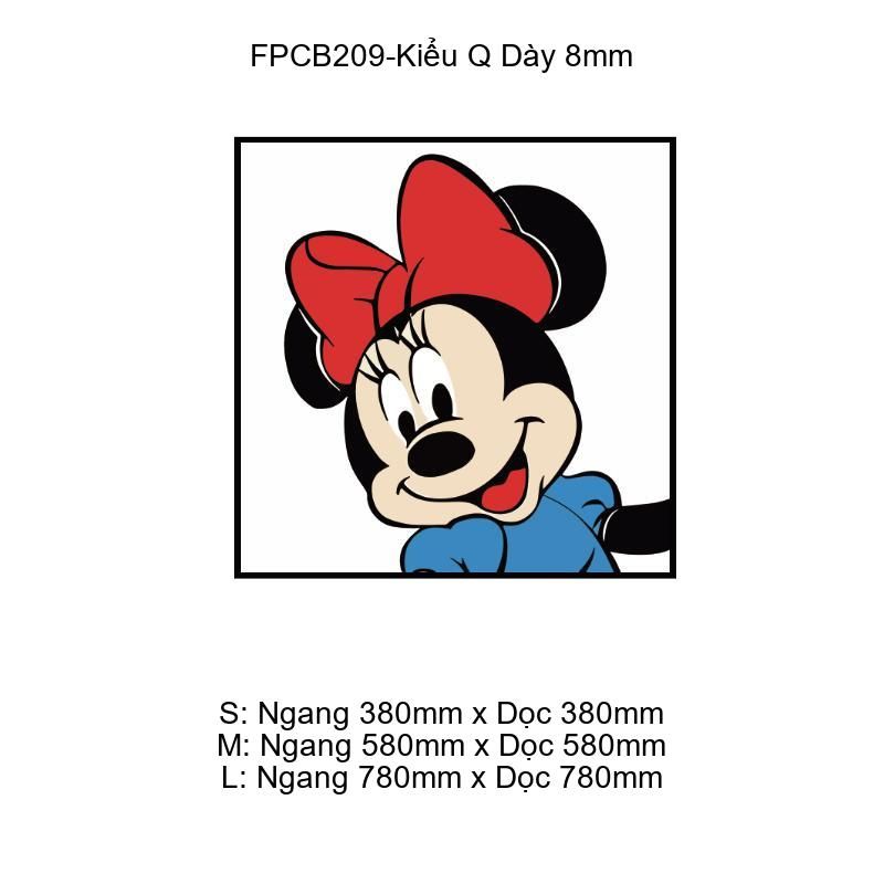 Tranh Fomex EPeBen dán tường nổi 3d Mickey trang trí Phòng cho bé, Phòng ngủ, Mẫu giáo