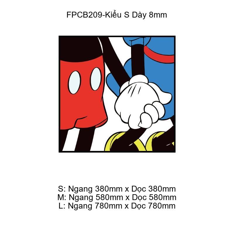 Tranh Fomex EPeBen dán tường nổi 3d Mickey trang trí Phòng cho bé, Phòng ngủ, Mẫu giáo