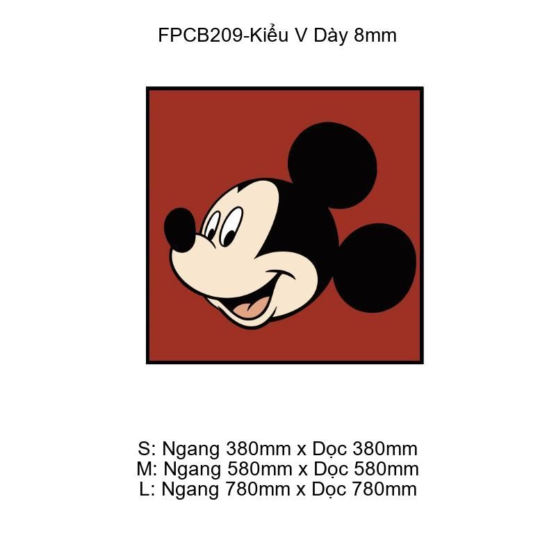 Tranh Fomex EPeBen dán tường nổi 3d Mickey trang trí Phòng cho bé, Phòng ngủ, Mẫu giáo