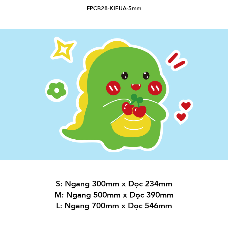 Tranh Fomex EPeBen dán tường nổi 3d Hình Chú Dino Ngọt Ngào decor trang trí Phòng cho bé, Phòng khách, Mẫu giáo