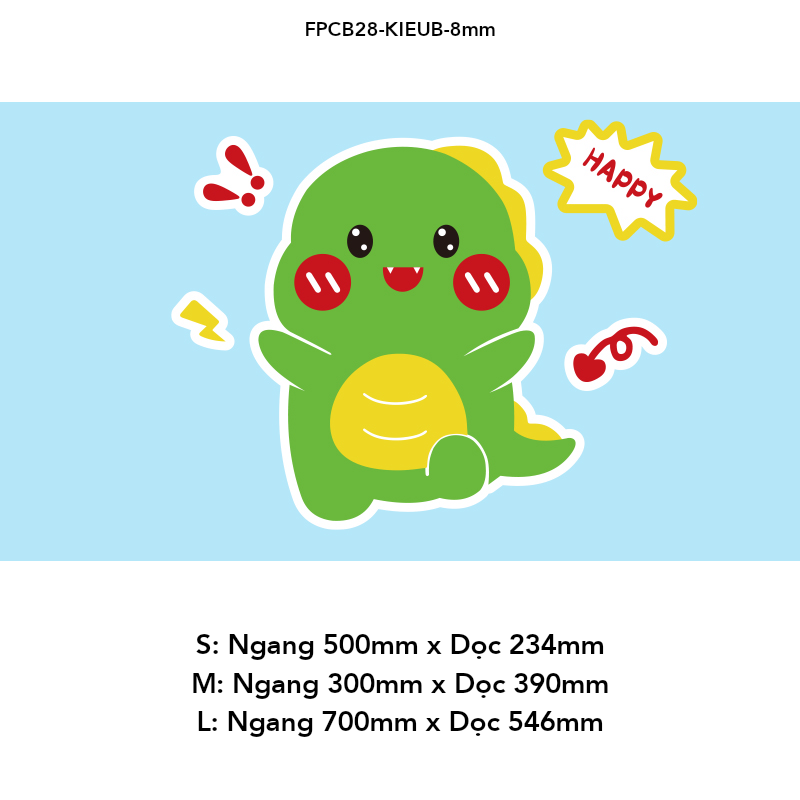 Tranh Fomex EPeBen dán tường nổi 3d Hình Chú Dino Ngọt Ngào decor trang trí Phòng cho bé, Phòng khách, Mẫu giáo