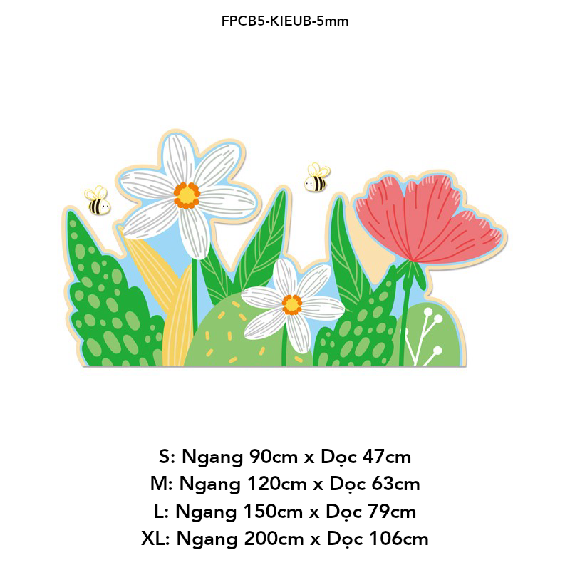 Tranh Fomex EPeBen dán tường nổi 3d Hình Vẻ đẹp thiên nhiên decor trang trí Phòng cho bé, Phòng ngủ, Mẫu giáo