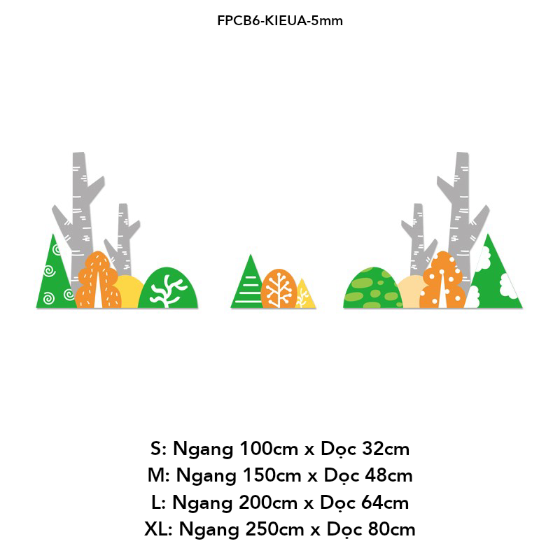 Tranh Fomex EPeBen dán tường nổi 3d Hình Vẻ đẹp thiên nhiên decor trang trí Phòng cho bé, Phòng ngủ, Mẫu giáo