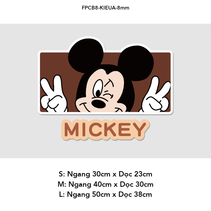 Tranh Fomex EPeBen dán tường nổi 3d Hình Mickey và những người bạn decor trang trí Phòng cho bé, Phòng ngủ, Mẫu giáo