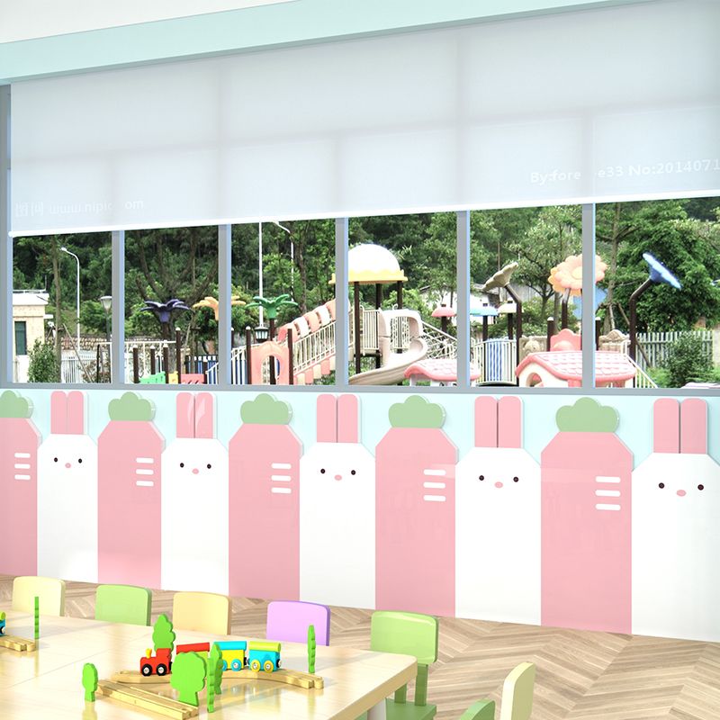 Tranh Fomex EPeBen dán tường nổi 3d Thỏ trắng gắn tường trang trí Phòng cho bé, Phòng ngủ, Mẫu giáo