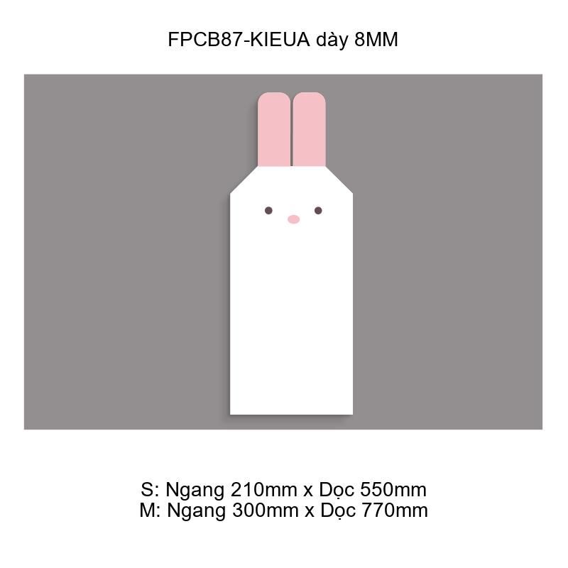 Tranh Fomex EPeBen dán tường nổi 3d Thỏ trắng gắn tường trang trí Phòng cho bé, Phòng ngủ, Mẫu giáo