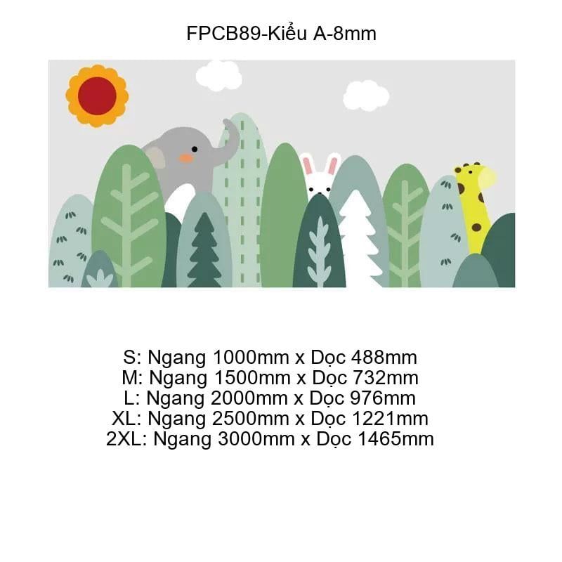 Tranh Fomex EPeBen dán tường nổi 3d Hoang Mạc trang trí Phòng cho bé, Phòng ngủ, Mẫu giáo