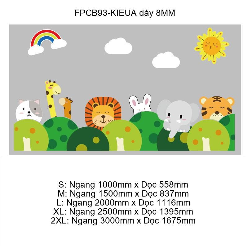 Tranh Fomex EPeBen dán tường nổi 3d Ngôi nhà trong rừng trang trí Phòng cho bé, Phòng ngủ, Mẫu giáo
