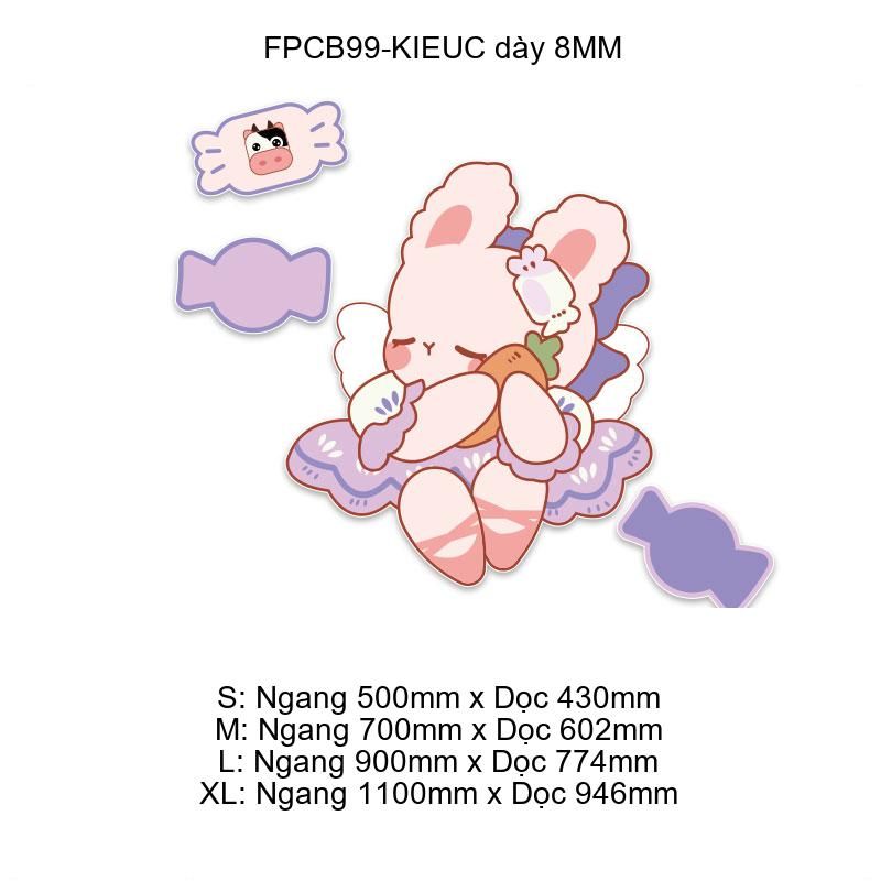Tranh Fomex EPeBen dán tường nổi 3d Công Chúa Thỏ Ngọc Trang Trí Phòng Trẻ Cho Bé, Mầm non, Mẫu Giáo