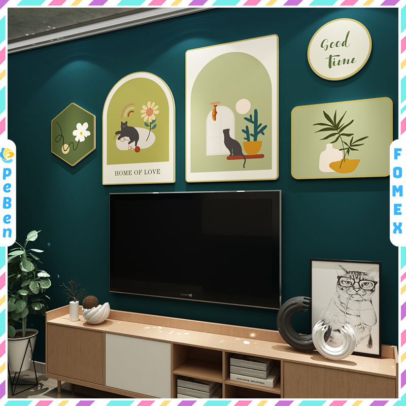 Tranh Fomex EPeBen dán tường nổi 3d Hình Phong Cảnh Decor Trang Trí Phòng Khách,Phòng Ngủ