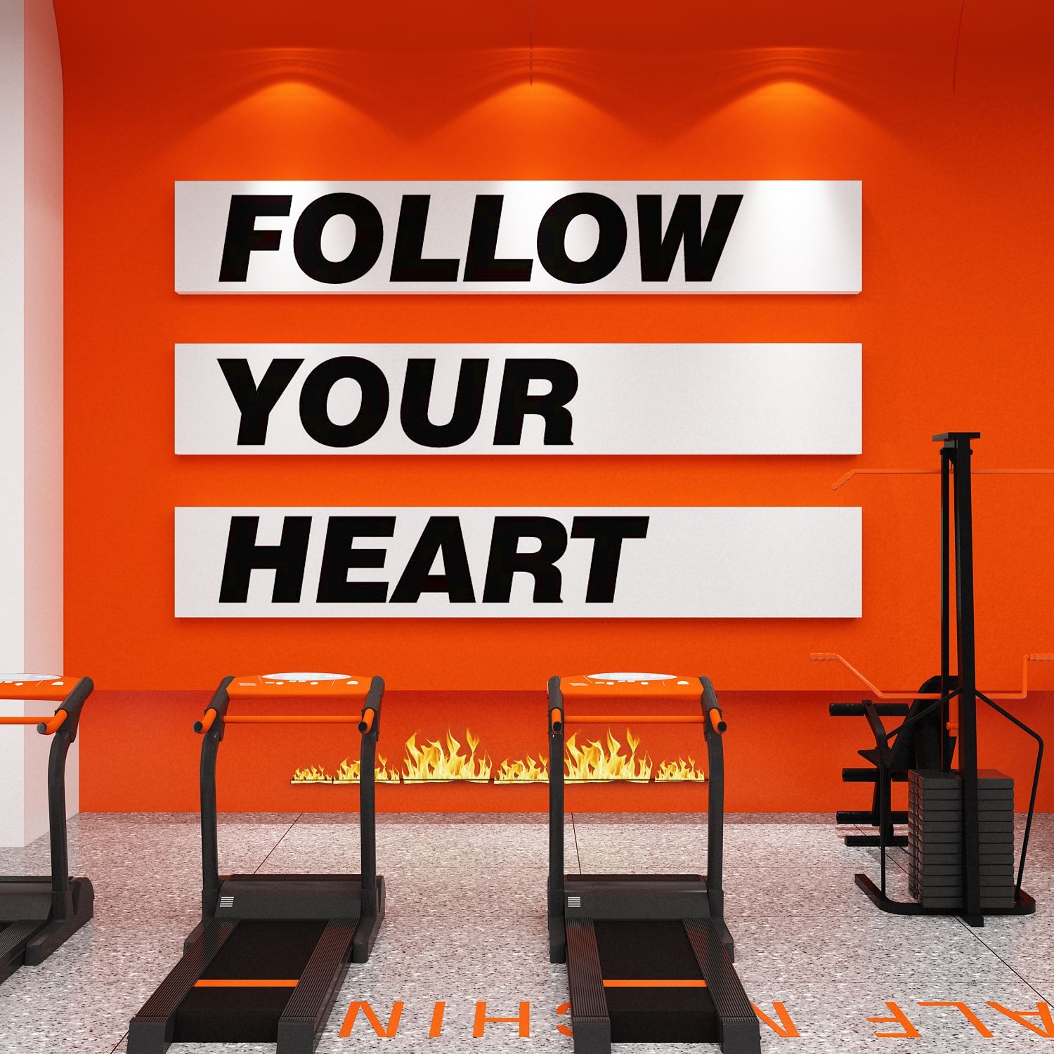 Tranh Fomex EPeBen dán tường nổi 3d Thế Dục,Yoga trang trí Phòng Tập
