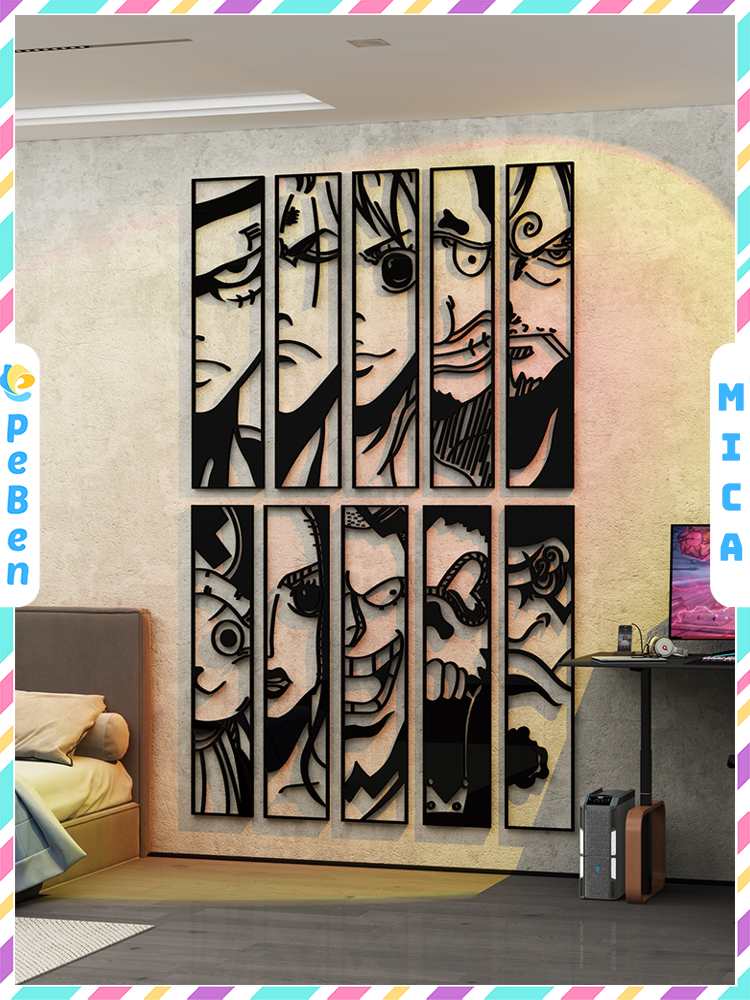Tranh Mica EPeBen dán tường nổi 3d One Piece trang trí Phòng cho bé, Phòng ngủ, Mẫu giáo