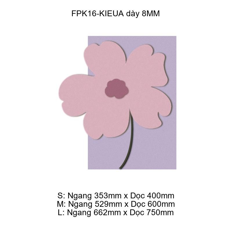 Tranh Fomex EPeBen dán tường nổi 3d Bông Hoa trang trí Phòng cho bé, Phòng ngủ, Mẫu giáo