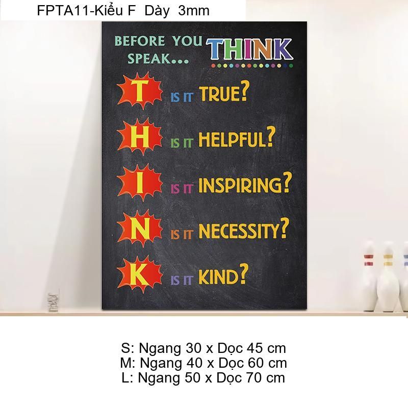 Tranh Fomex EPeBen Hình trang trí lớp học tiếng Anh mẫu giáo, thư viện, lớp học thêm, cơ sở đào tạo, hình nền dán tường