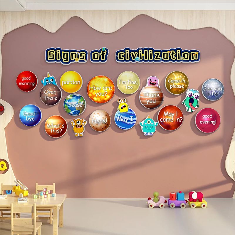 Tranh Fomex EPeBen Hình trang trí lớp học tiếng Anh mẫu giáo, thư viện, lớp học thêm, cơ sở đào tạo, hình nền dán tường