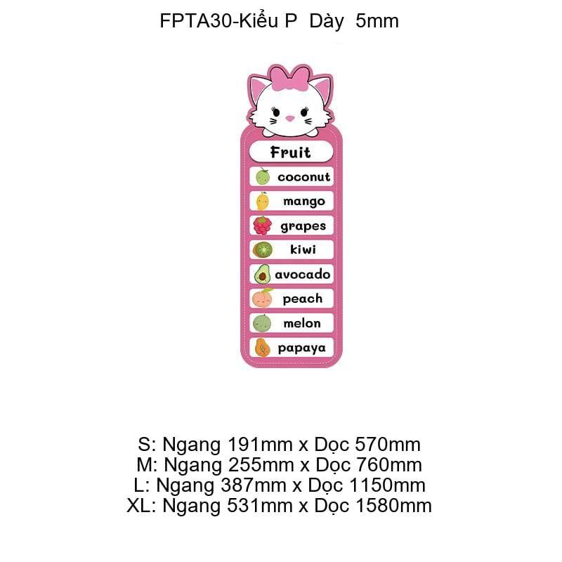 Tranh Fomex EPeBen Hình trang trí lớp học tiếng Anh mẫu giáo, thư viện, lớp học thêm, cơ sở đào tạo, hình nền dán tường