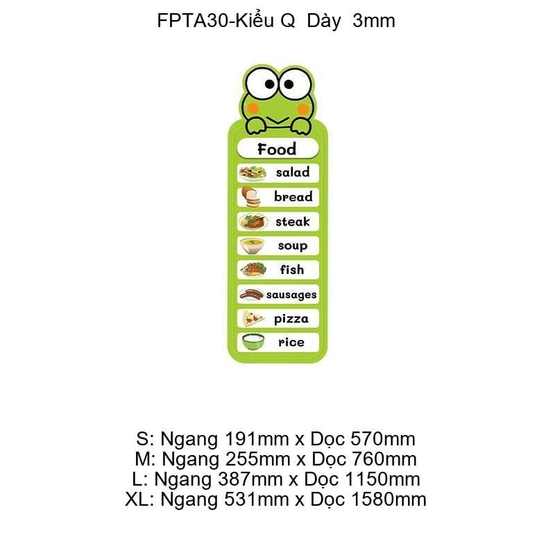 Tranh Fomex EPeBen Hình trang trí lớp học tiếng Anh mẫu giáo, thư viện, lớp học thêm, cơ sở đào tạo, hình nền dán tường