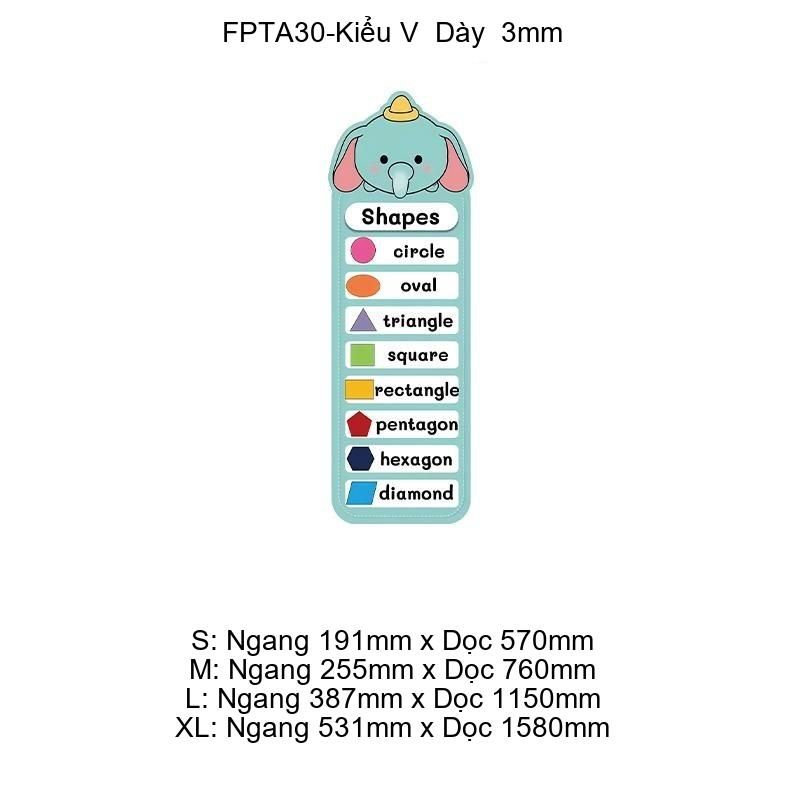 Tranh Fomex EPeBen Hình trang trí lớp học tiếng Anh mẫu giáo, thư viện, lớp học thêm, cơ sở đào tạo, hình nền dán tường