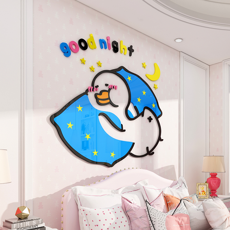 Tranh mica EPeBen dán tường nổi 3d hình lớp học của bé vui vẻ mỗi ngày, Happy everyday trang trí phòng cho bé, mầm non