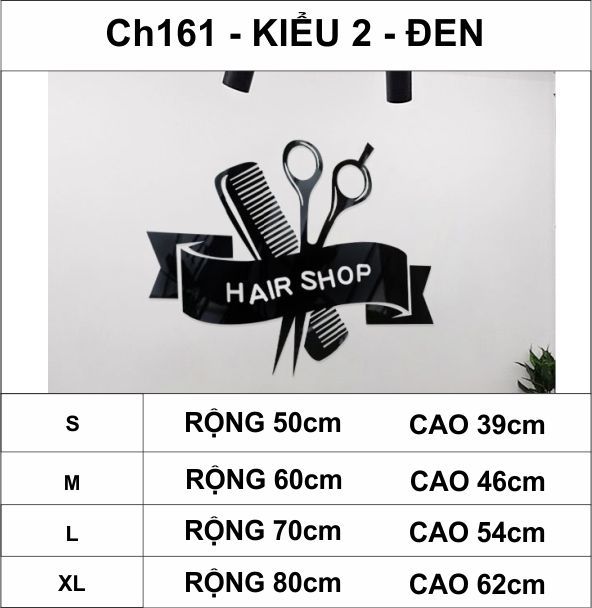 Tranh mica EPeBen dán tường nổi 3d hình tóc nam décor hair shop barber shop trang trí tường tiệm tóc, salon, spa làm đẹp