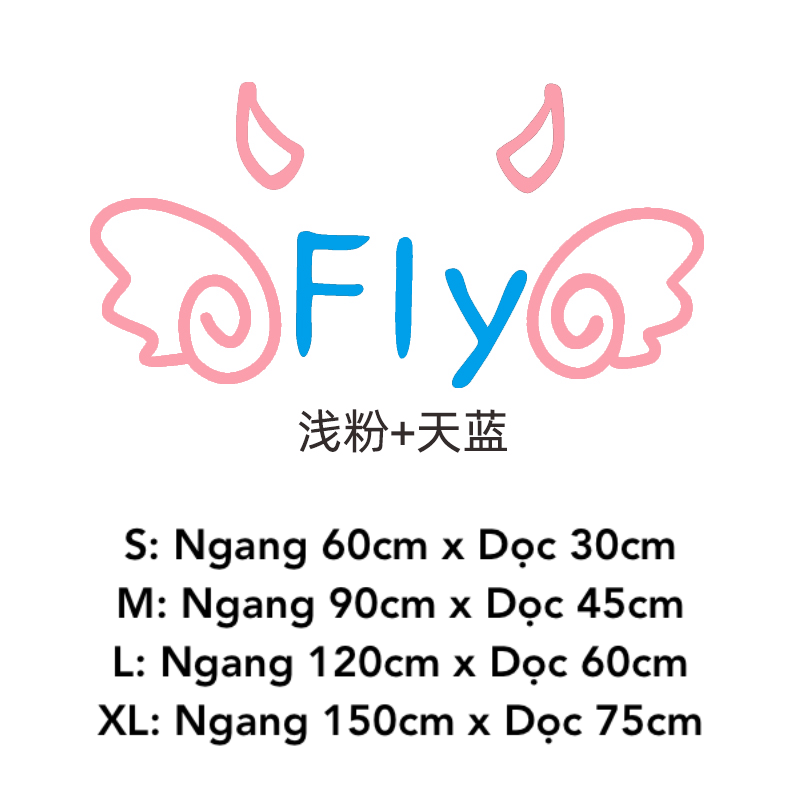 Tranh mica EPeBen dán tường nổi 3d hình Đôi Cánh Fly decor trang trí Quán Trà Sữa, Trà Chanh