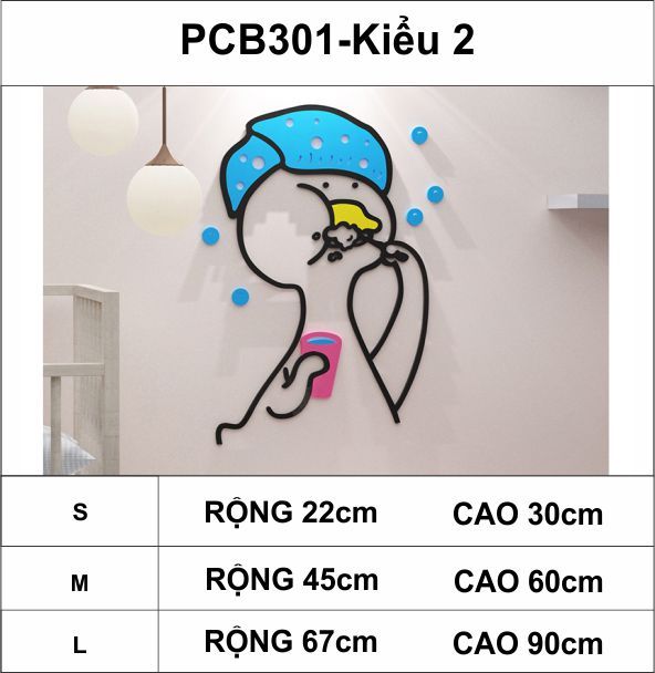Tranh mica EPeBen dán tường nổi 3d hình vịt, ngỗng, decor trang trí phòng tắm, nhà tắm, khu vui chơi, công viên nước