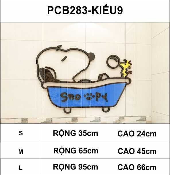 Tranh mica EPeBen dán tường nổi 3d hình Thước snoopy & friend decor trang trí phòng cho bé, Trường mầm non, cửa hàng