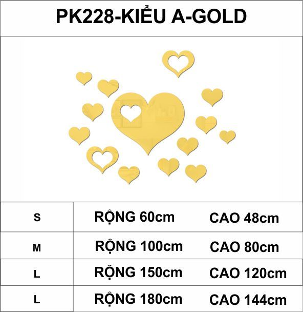 Tranh mica EPeBen dán tường nổi 3d hình Trái tim xinh đẹp decor trang trí phòng khách, phòng ngủ, cửa hàng