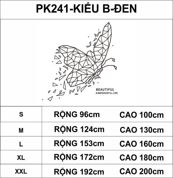 Tranh mica EPeBen dán tường nổi 3d hình con vật nghệ thuật hình khối polygon hươu ngựa chim cá Trang trí phòng khách