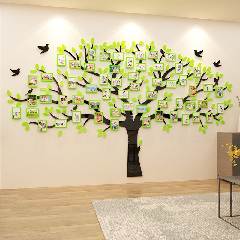 Tranh mica EPeBen dán tường nổi 3d hình Cây khung ảnh decor trang trí Phòng làm việc, Phòng ngủ, Phòng khách