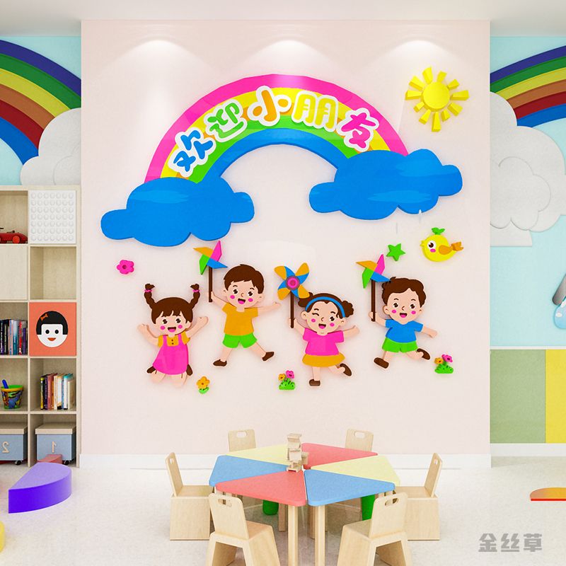 Tranh mica EPeBen dán tường nổi 3d hình hành tinh của bé decor trang trí Phòng ngủ, Phòng cho bé, Lớp Mẫu giáo