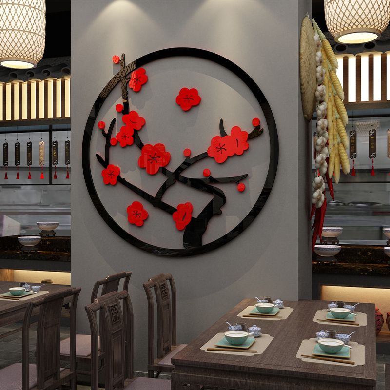Tranh mica EPeBen dán tường nổi 3d hình Mùa Xuân Bên Cửa Sổ decor trang trí Phòng khách, Phòng làm việc, Phòng học
