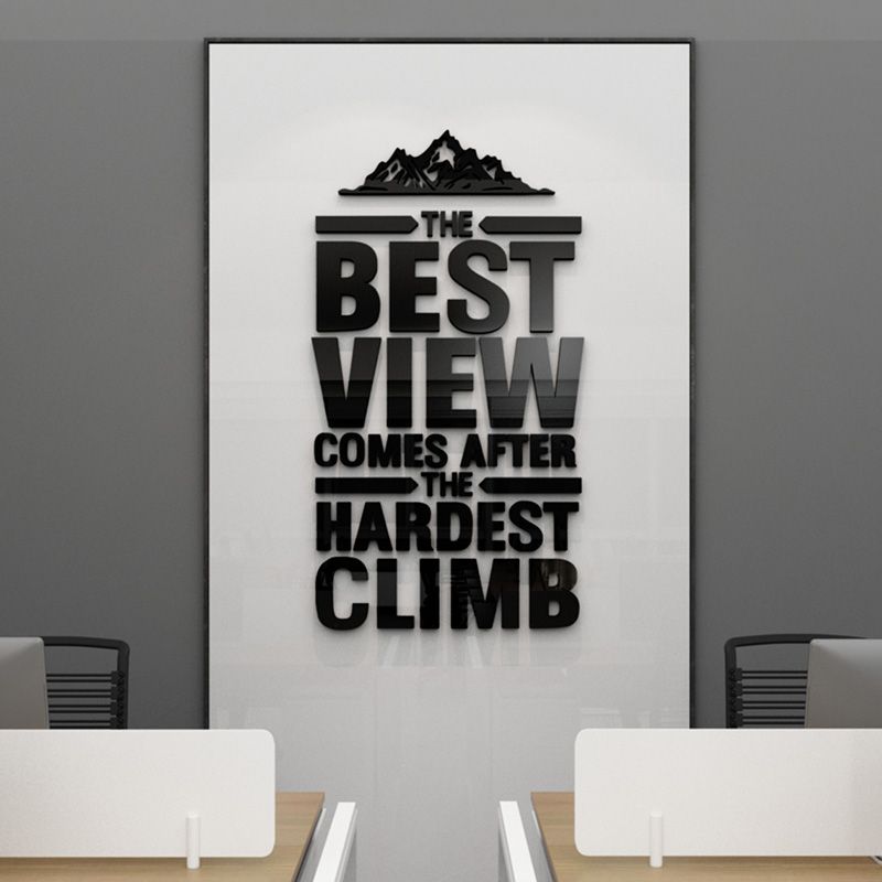 Tranh mica EPeBen dán tường nổi 3d hình best view Tạo Động Lực decor trang trí Văn Phòng, Phòng Làm Việc