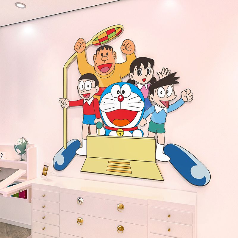 Tranh Fomex EPeBen dán tường nổi 3d Hình Doraemon Decor Trang Trí Phòng Trẻ Cho Bé, Mầm non, Mẫu Giáo