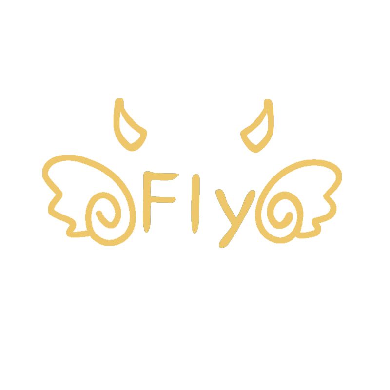 Tranh mica EPeBen dán tường nổi 3d hình Đôi Cánh Fly decor trang trí Quán Trà Sữa, Trà Chanh