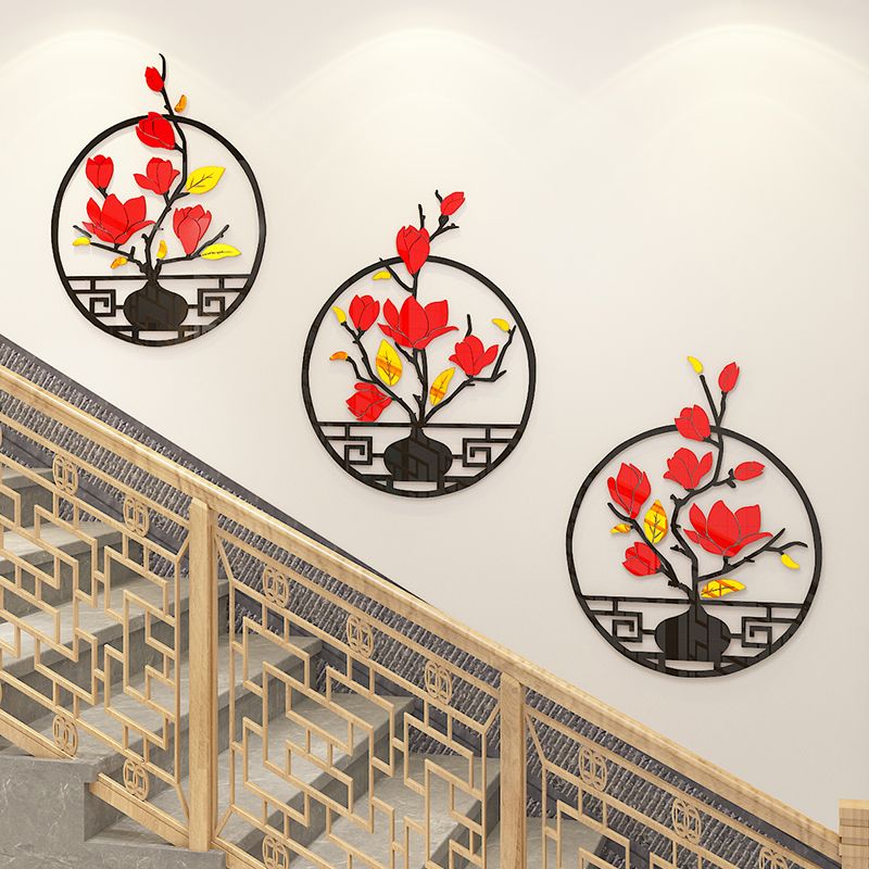 Tranh mica EPeBen dán tường nổi 3d hình Tranh phong cảnh 4 mùa decor trang trí Phòng khách, Cửa hàng, Phòng làm việc