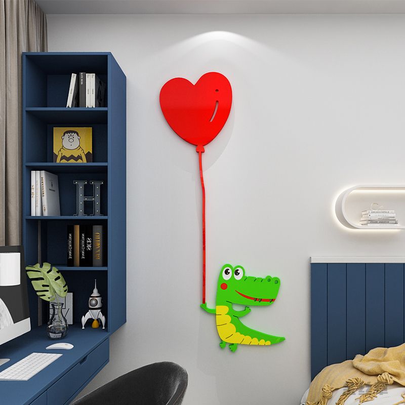 Tranh mica EPeBen dán tường nổi 3d hình Trang trí hình bóng bay decor trang trí Phòng ngủ cho bé, Lớp Học Mẫu Giáo