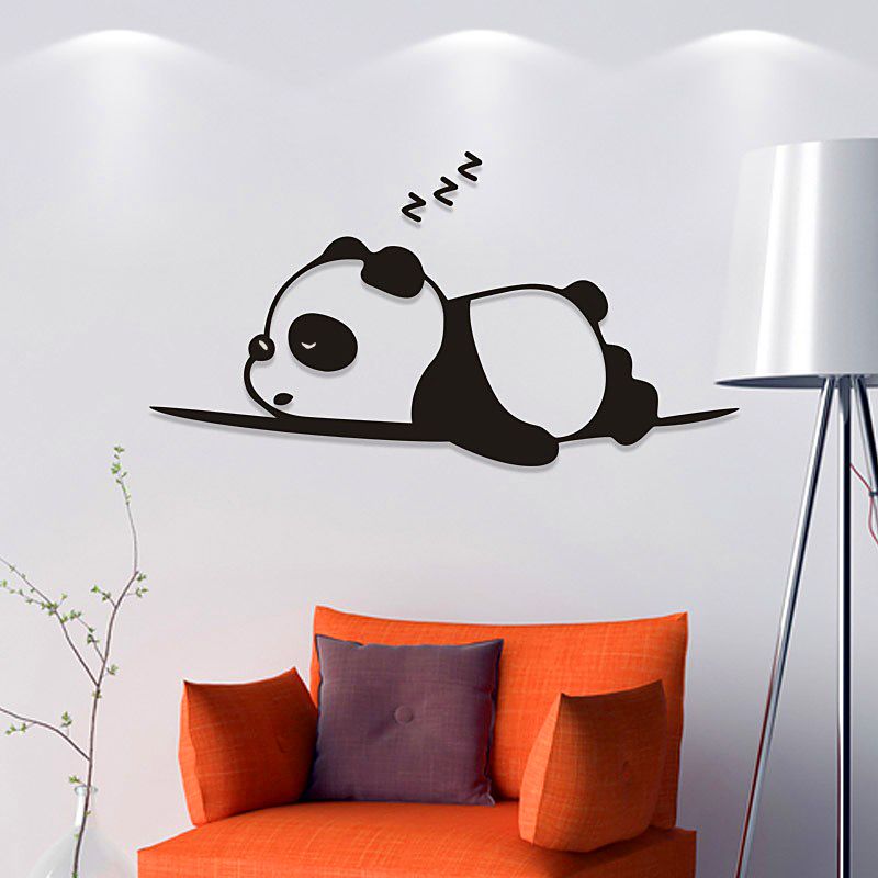Tranh mica dán tường EPeBen hình Gấu trúc ngủ nướng decor trang trí Phòng cho bé, Phòng ngủ, Phòng khách, Mẫu giáo