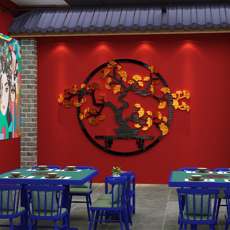 Tranh mica EPeBen dán tường nổi 3d hình Mùa Xuân Bên Cửa Sổ decor trang trí Phòng khách, Phòng làm việc, Phòng học