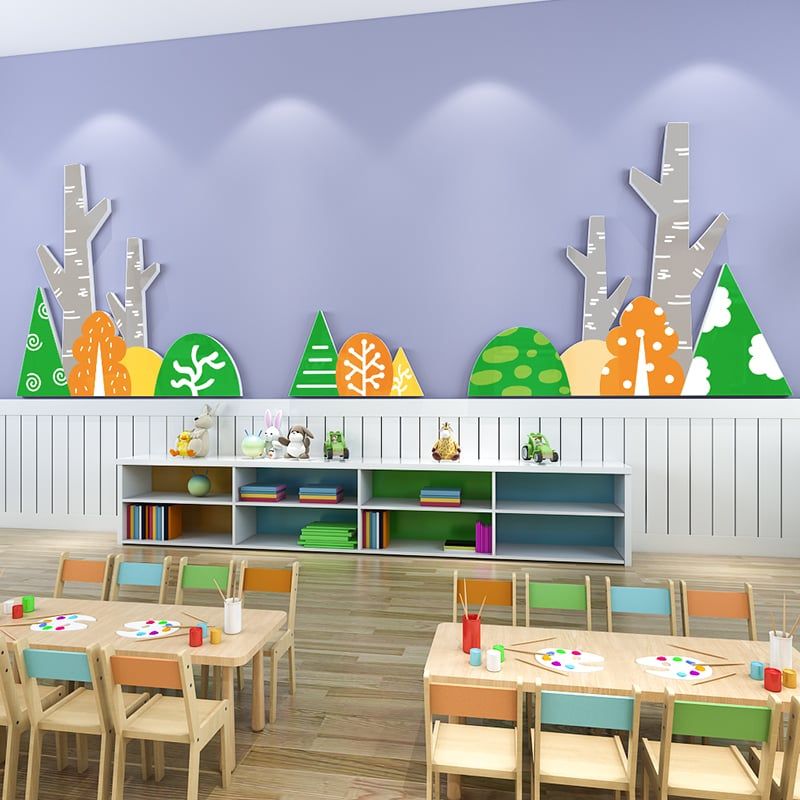 Tranh Fomex EPeBen dán tường nổi 3d Hình Vẻ đẹp thiên nhiên decor trang trí Phòng cho bé, Phòng ngủ, Mẫu giáo