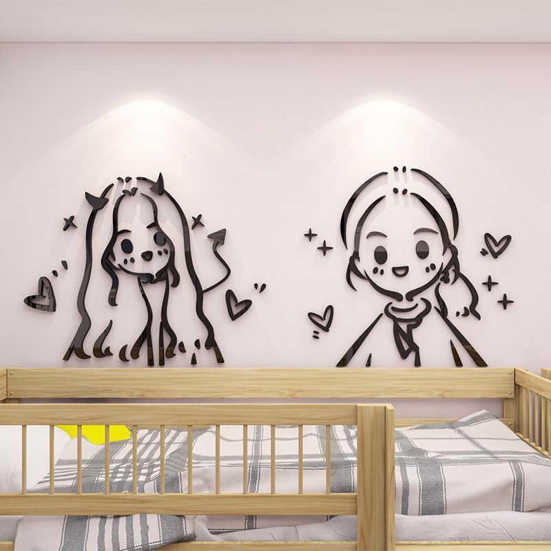 Tranh mica EPeBen dán tường nổi 3d Chân Dung trang trí Phòng ngủ, Phòng khách