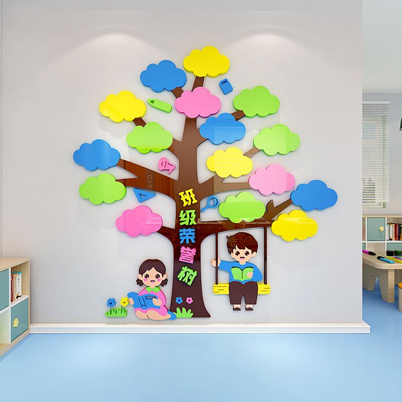 Tranh mica EPeBen dán tường nổi 3d Hệ thống cơ thể người decor trang trí Phòng cho bé, Phòng ngủ, Phòng khách, Mẫu giáo