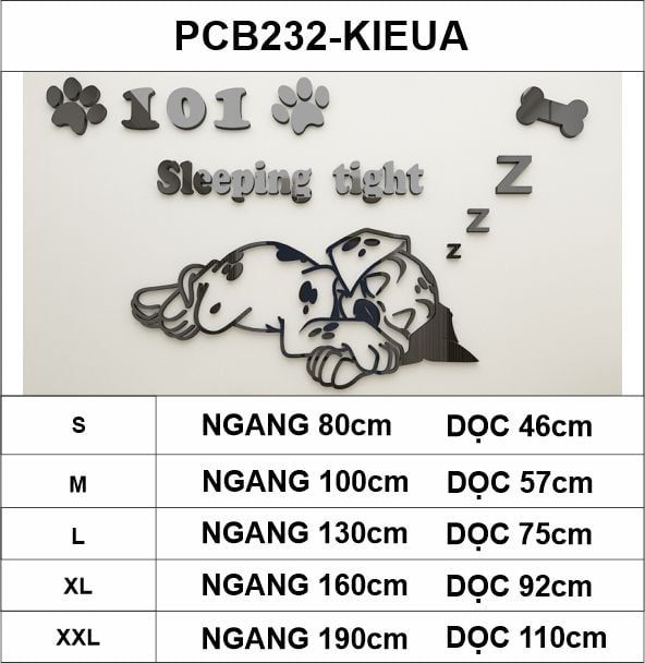 Tranh mica EPeBen dán tường nổi 3d hình Sleeping Tight decor trang trí Phòng cho bé, Phòng ngủ, Phòng khách,Mầm non